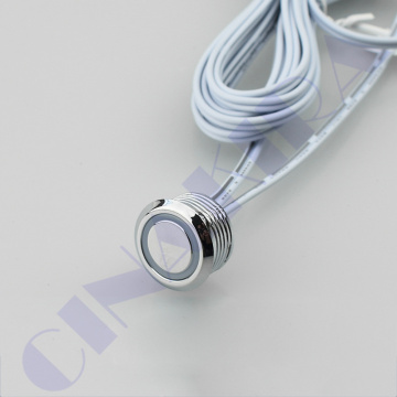 DC5V 12V 24V Smart Touch Sensor Switch Dimmer Penetrable Switch Sensor for Home Closet Corridor LED Strip Light Switch Sensor