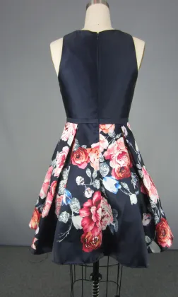 Women's Silk Mikado Prom Dress
