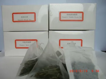 jasmine tea in pyramid bag
