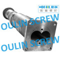 Twin Conical Screw Barrel for Granulation