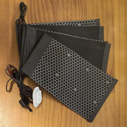 Custom Low Voltage Flexible USB Graphene Heating Pad for Heated Clothes