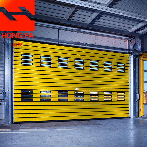 Aluminum Spiral Roller Shutter Door