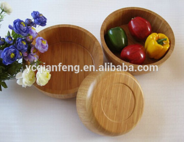 Gorgeous Bamboo Salad Bowl