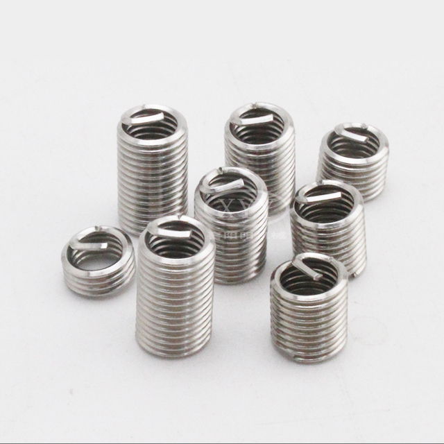 High Corrosion Resistant M18 Stainless Steel Coils Thread Insert Free-Running Fasteners