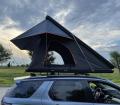 Tenda tetto a triangolo nero esterno personalizzato