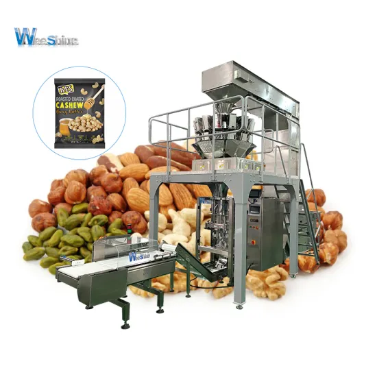 Automatic Servo VFFS Weighing Package Cashew Nut Machine