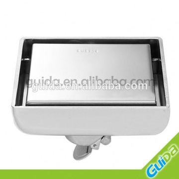 SMART Tile Insert Chrome Brass Square Floor Waste Grates Bathroom Shower Drain                        
                                                Quality Assured