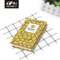 Custom keep smile style cute metal cover notebook diary​ hardcover diary