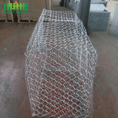 2x1x1m Woven Galvanized Gabion Box for Saudi Arabia