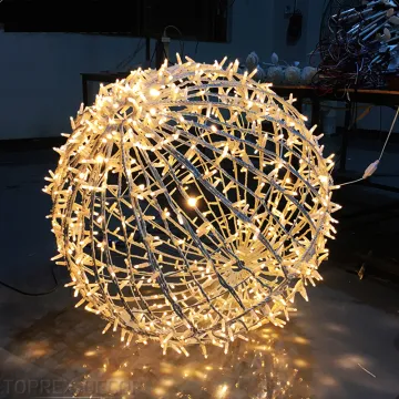 3D Motif Lights Outdoor Led Ball Lights