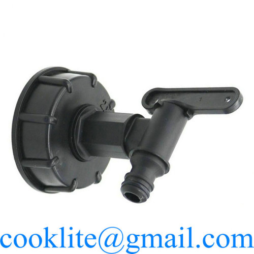IBC Outlet Tap S60x6 With Hose Nozzle 16 mm