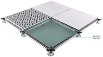Glass Raised Access Floor
