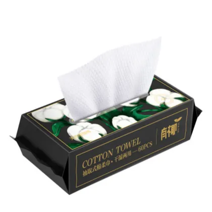 Soft natural white color facial tissue jumbo roll