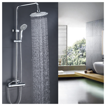 Yile High Quality Exposed Brass Thermostatic Shower Column