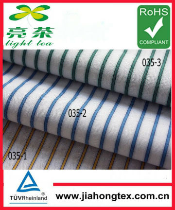 Hot sale 100% cotton dobby stripe poplin for shirt