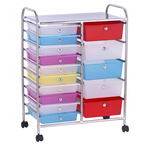 10 + 5 Tier Storage Cart