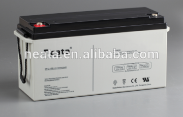 < NEATA BATTERY>High quality Electric Power tools 150 AH Deep Cycle Battery, AGM VRLA Battery