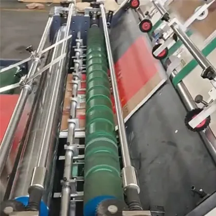 Flute card cold roll laminator