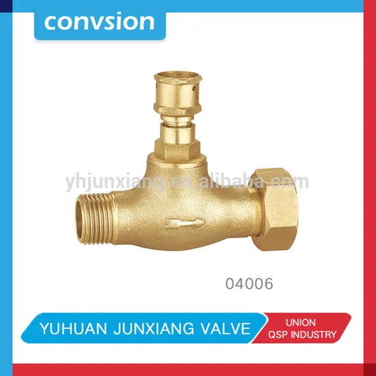 Junxiang 04006 Forged Brass Stop Cock Stop Valve for Water