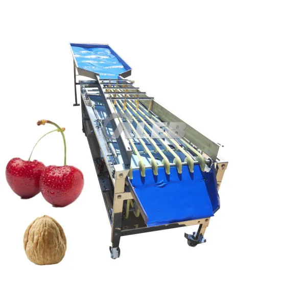 5-7 Grades Cherry, Dates, Jujube, Olive Sorting Machine with 5 Grades: Small Size Round Shape Fruits Automation Solution