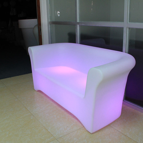 LED Bar Sofa Plastic Retro Style RGB Color