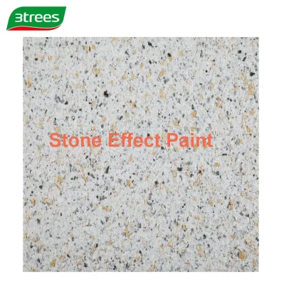 3TREES Natural Stone Texture Effect Exterior Wall Spray Stone Paint(free sample)