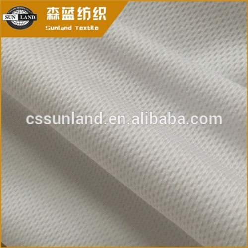 100% polyester moisture wicking mesh fabric