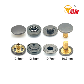 452# Mid-Size Brass Snap Fastener Set