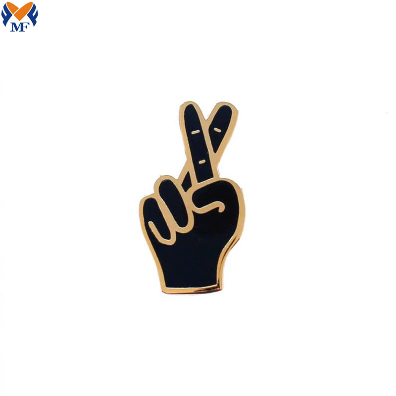 Fingers Crossed Enamel Pin Jpg