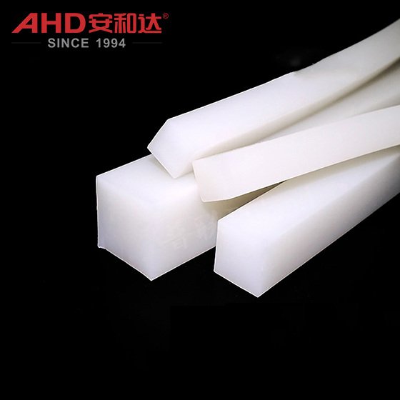 Silicone retangle white rod