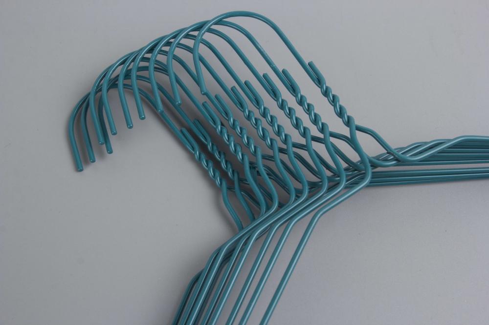 Green Wire Hanger