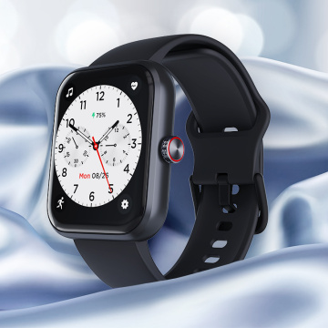2022 Inteligentny zegarek Czarny 5atm SmartWatch z monitorem tętna zdrowia