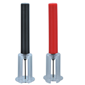 Air Pressure Plastic Corkscrew Wine Bottle Opener With Protective Sleeve