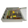 12v 10a 9 channel cctv power supply box