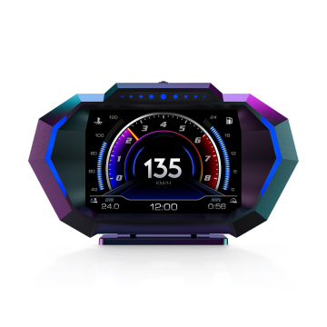 Universal OBD+GPS HUD Smart Gauge - 12 Languages