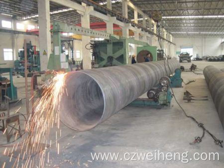 EN10219 Spiral Ssaw Steel Pipe