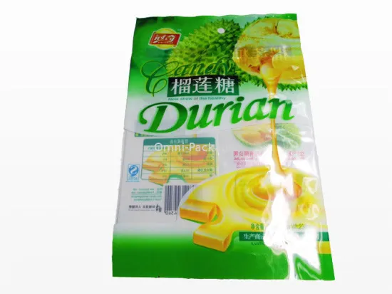 Small Laminated Printed Snack Packaging Bags With Transparent Window