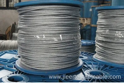 Wire Rope Galvanized Cable 7X7