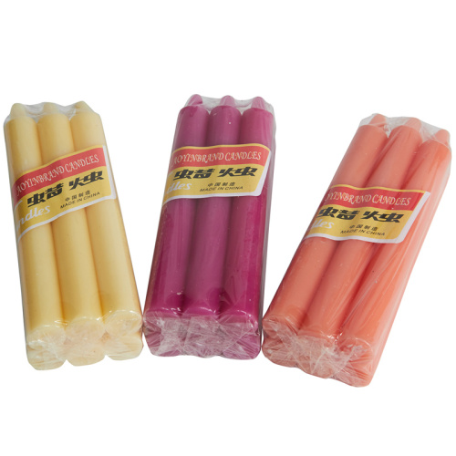 Small household Lighitng Color Candle factory