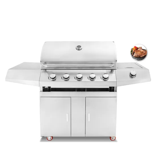 Manufacturer Stainless Steel Machine Restaurant Bbq Grill Table Inox Kitchen Cabinet Turkey Gas Grill