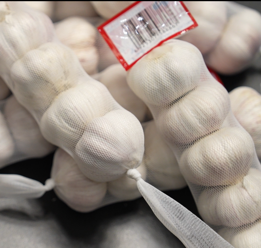 netted garlic for sales