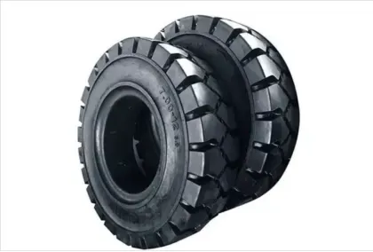 Solid Tire Of The Forklift