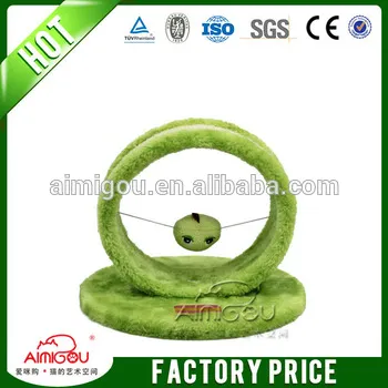 cute lifelike cat plush toy with sponge balls