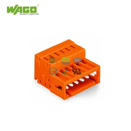 WAGO Control Cabinet Terminal Blocks and Plug Connectors
