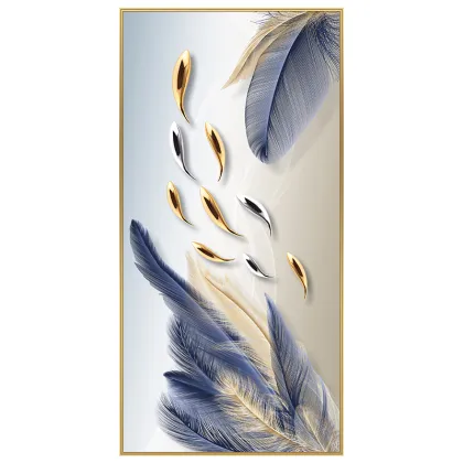 Crystal Porcelain Painting for Elegant Corridor Decor