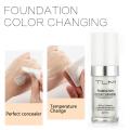 TLM 30ML Color Changing Foundation Makeup Base Liquid Cover Concealer Longlasting Makeup Nourishing Skin Care Foundation TSLM1