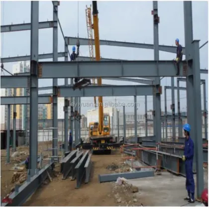 High Quality Industrial Metal Building Steel Structure for Workshops & Plants