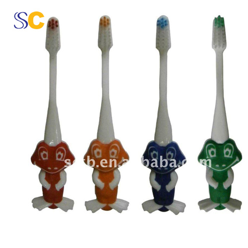 Cepillo de dientes infantil de venta caliente, cepillo de dientes de cerdas suaves