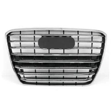 Black Chrome Front Grill Radiator Bumper Grille for Audi A8 D4 2011-2014 (OEM 4H0853651H)