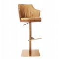 Adjustable height barstool Modern bar Chair Rose Gold Chair
